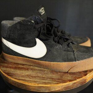 Nike Blazer Mid USA Olympics 2012 Black Suede Gum Sole 10